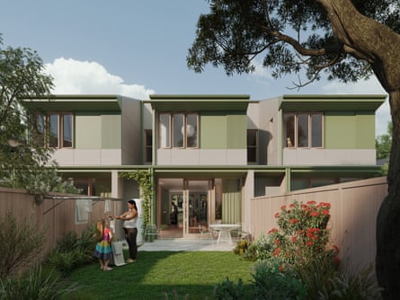 This design by Sam Crawford Architects, was inspired by terrace homes in the Sydney suburb of Paddington.